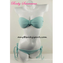 Lady′s Hot Sexy Bikini Swimwear Solid Color